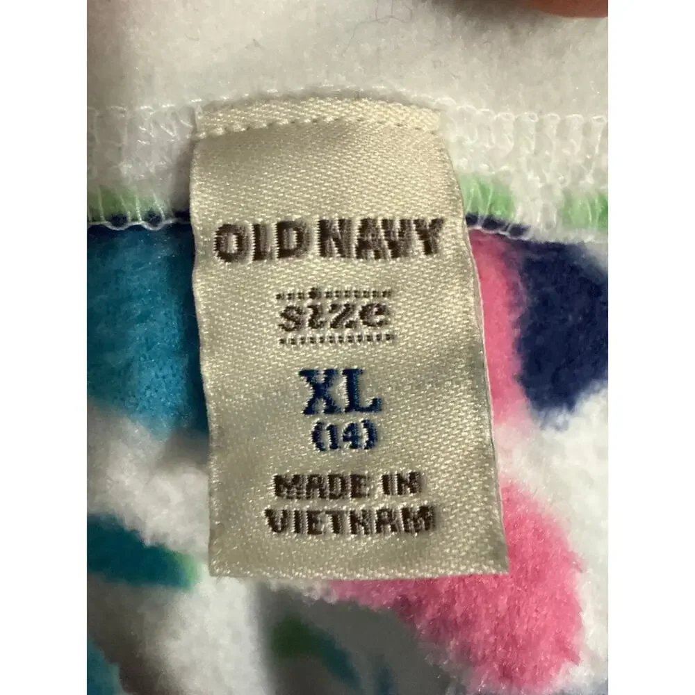 Colorful‎ Heart Pattern Kids Vest Girls XL Old Navy